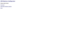 Tablet Screenshot of emeaextranet.powerware.com